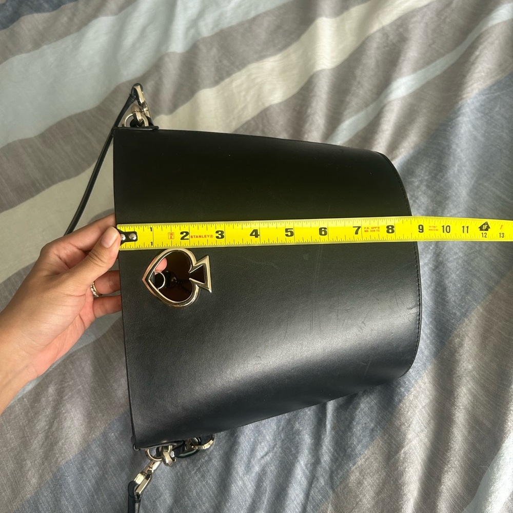 kate spade Black and Pink Trim Bucket Shoulder Bag - Picture 10 of 17